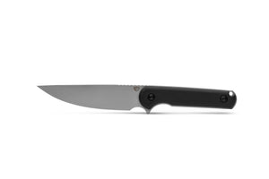 Ferrum Forge Lackey XL Fixed Blade Knife with Black G10 handle and D2 or 9Cr18MoV Steel