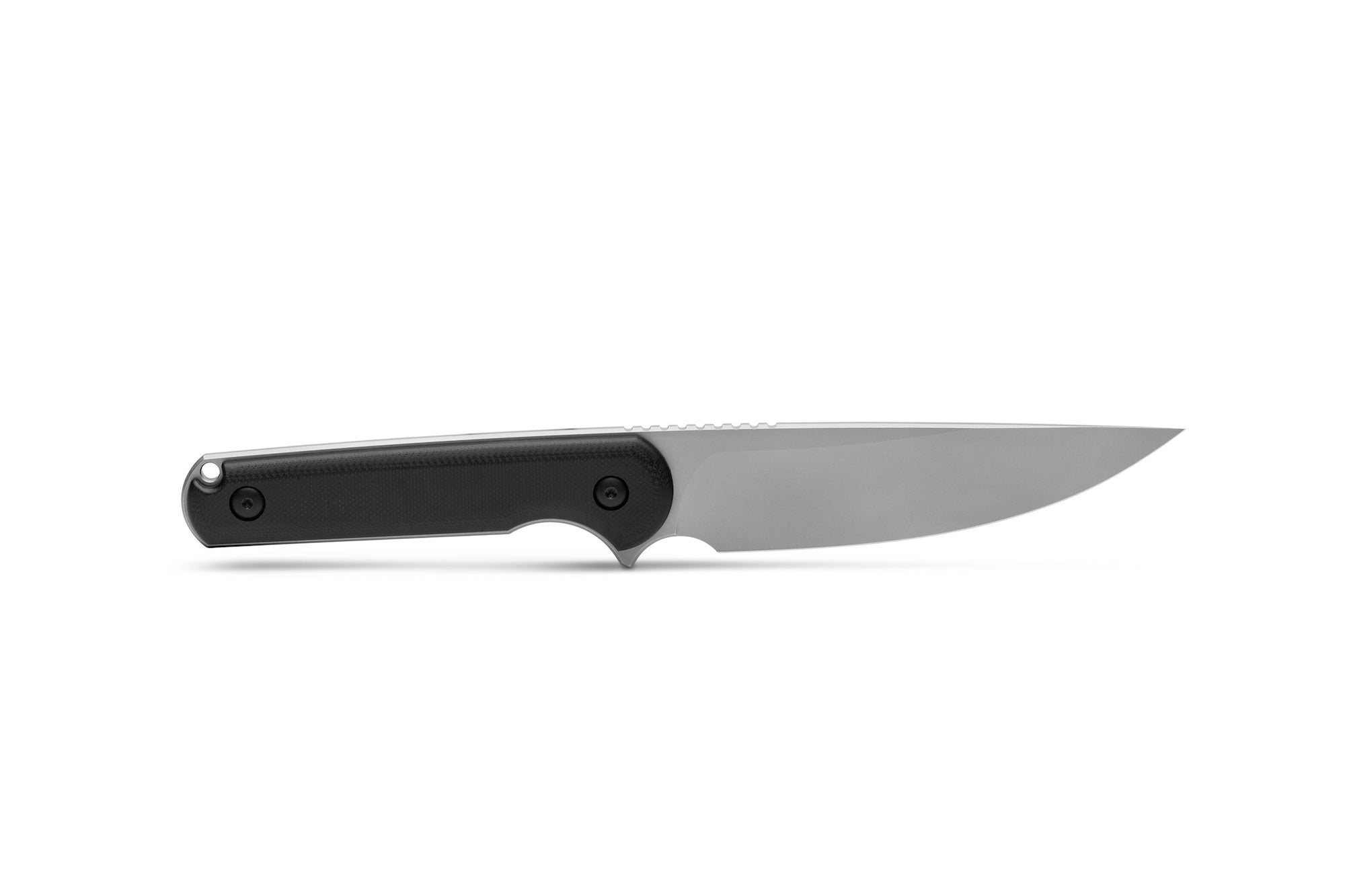 Ferrum Forge Lackey XL Fixed Blade Knife with Black G10 handle and D2 or 9Cr18MoV Steel
